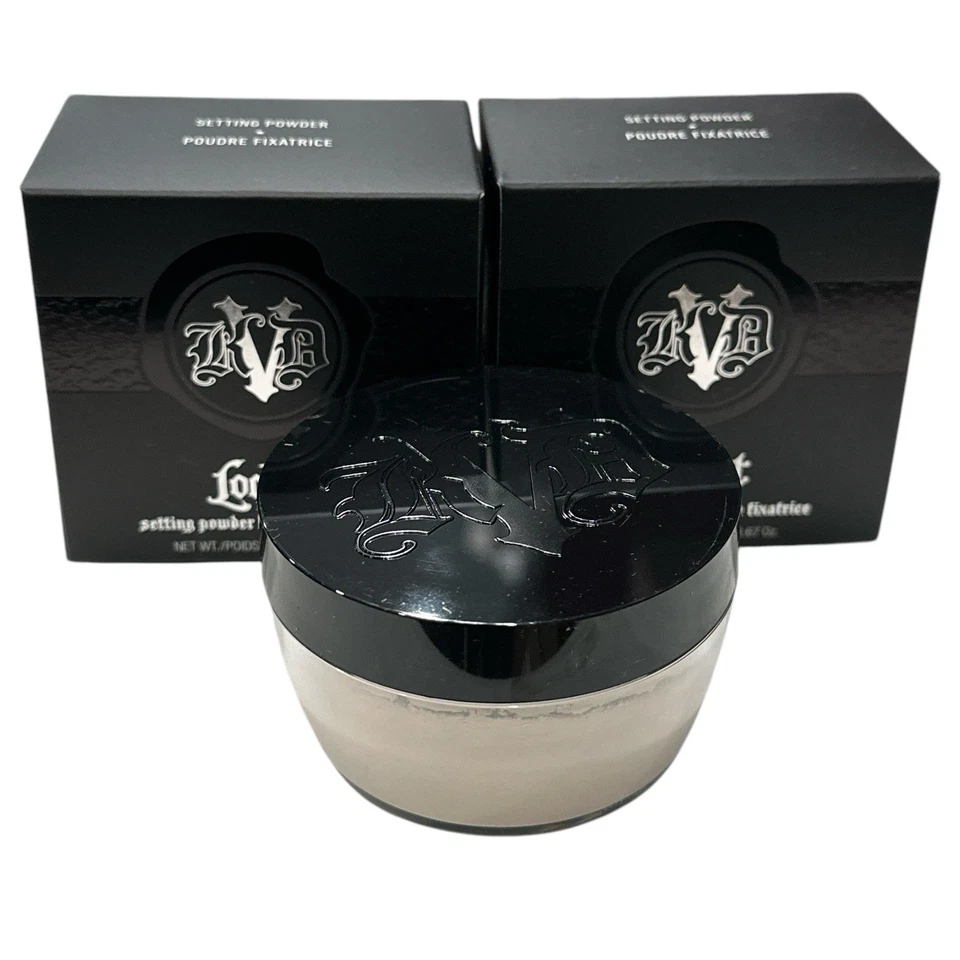 2 Kat Von D Lock-It Setting Powder Translucent Loose Powder 0.67 oz - Image 2 of 4