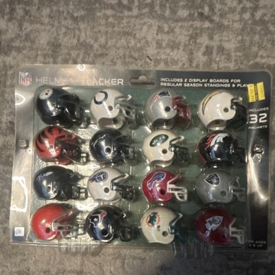 NFL 32 Team Mini Helmet Set with Display Boards Multi-Color Official  Football | eBay