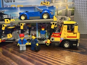 LEGO CITY: Auto Transporter (60060), 99.9% Complete With Instructions and Box