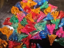 55+ VTG Christmas Multi Colored Flower String...