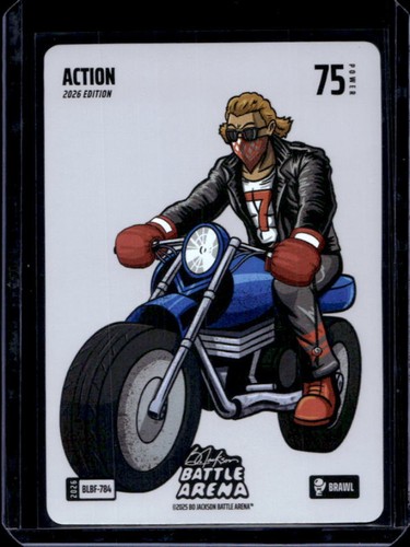 2026 Bo Jackson Battle Arena Action Jackson Holliday Battlefoil Brawl #BFBL-784