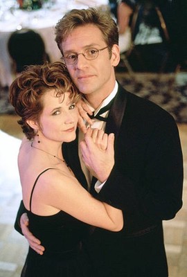 Lea Thompson as Caroline Duffy Malcolm Gets as Richard Karinsky Old Photo 3