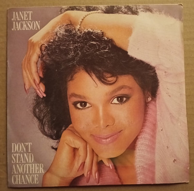 Vinyl 45 Umdrehungen Janet JACKSON - Don't stand another change 1984 Vg+/Ex+