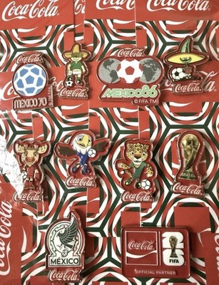 World Cup 2026 WC. 10 pin set. Coca Cola Mexico | eBay