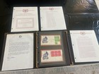1938 Presidential Series 36 FDC Complete Set $1 $2 $5 w/ COA in nice Album — photo 4