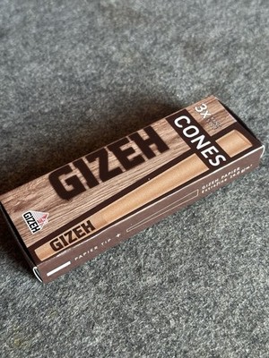 Gizeh Cones King Size Extra Fine 3x Zigarettenhülsen mit Filter Tips