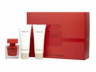 Narciso Rodriguez Rouge EDP Women 3pc Set 1.6 oz 50ml New in Box