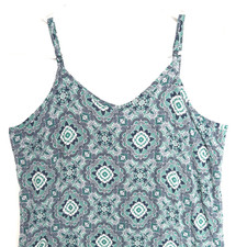 Justify Grunge Cortney Love Spaghetti Strap Festival Midi Slip Dress Womens L