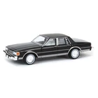 1/64 1988 Chevy Caprice Classic Brougham, Black, Rick's Auto Sales GL51624