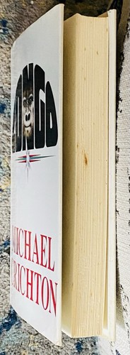 Congo by Michael Crichton 1980 Hardcover with Dust Jacket Knopf and Ballantine - Picture 3 of 4