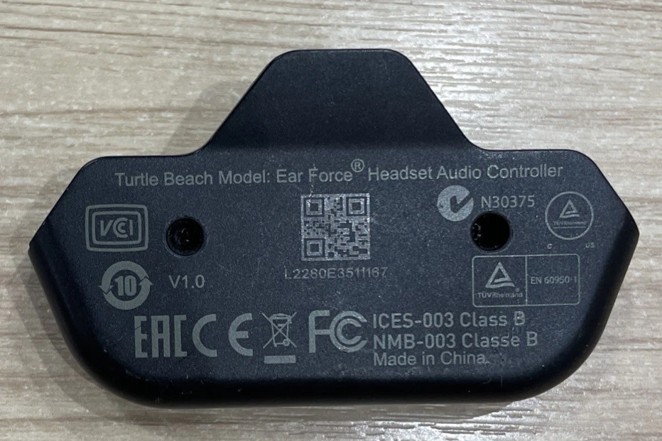 Turtlebeach Ear Force Xbox One Headset Adapter Game Audio Chat Black - VGC - Image 3 of 4