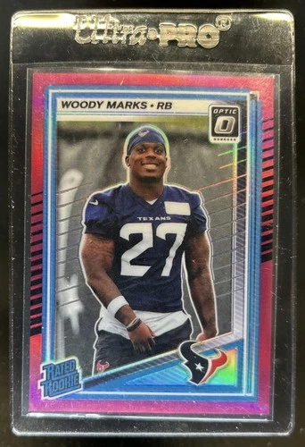 2025 Panini Donruss Optic Woody Marks Rated Rookie Pink Prizm #288 Texans