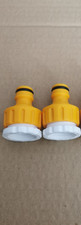 2 x Hozelock 2175 Threaded Tap Connector 3/4" or 1/2"