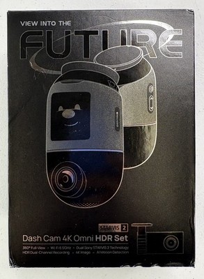  70mai Dash Cam 4K Omni Drive Recorder with Front and Rear  Cameras and HDR