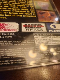 Shining Wisdom (Sega Saturn, 1996) CIB Complete Registration Working Designs