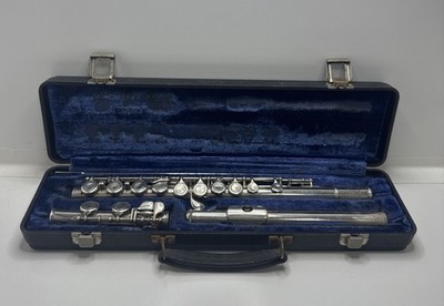 vintage HERNALS S-210 Flute Ogawa Gakki Tokyo Japan Artley Case