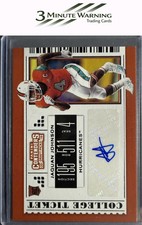 2019 Panini Contenders Draft Picks Collegiate #194 Jaquan Johnson