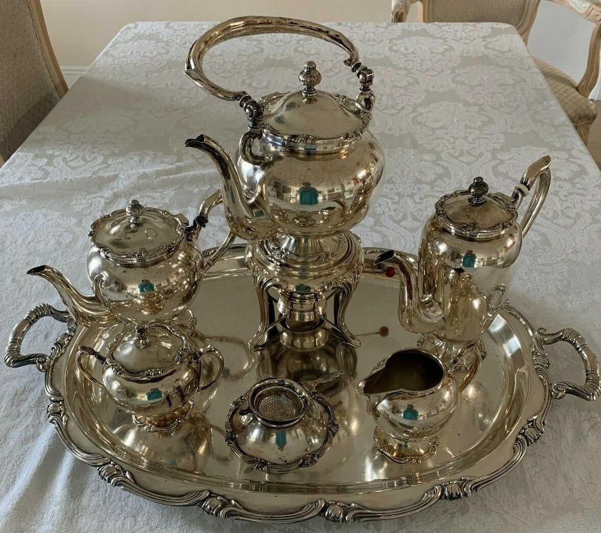 Ensemble De Supports De Bride Monroy – Argent Sterling – Vintage Mexique – 170g