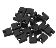 100pcs 2.54mm Jumper Cap Mini Jumper Short Circuit Cap Connection 2.54mm YL