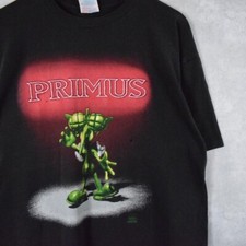 Vintage 90's PRIMUS alternative rock band T-shirt QT1761