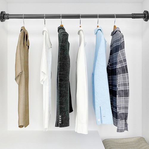 Clothes Rods Shower Curtain Tension for Window Extendable soldes Heavy Duty