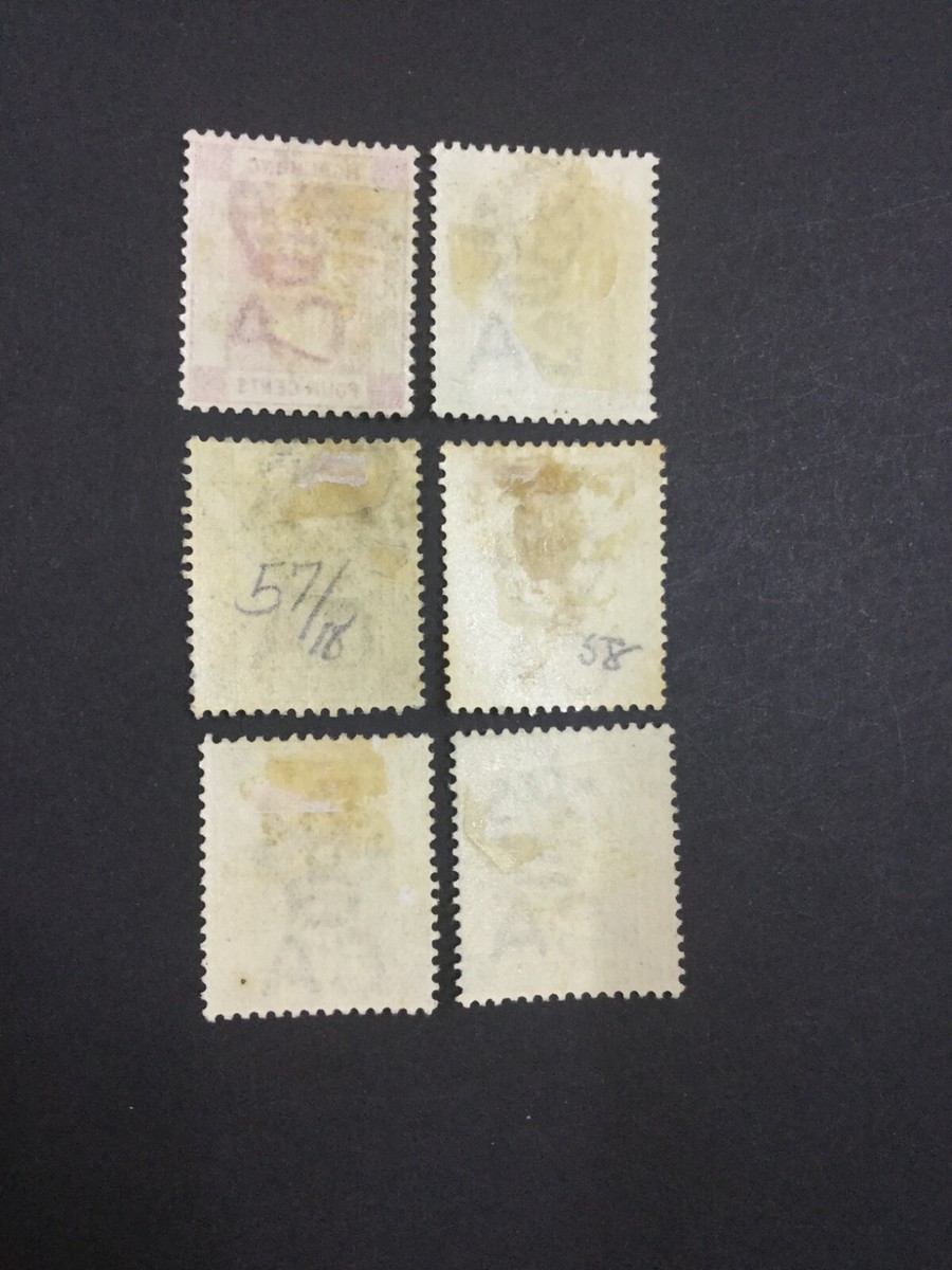 MOMEN: HONG KONG SG #56-61 1900-1901 MINT OG H £200 LOT #63972 | eBay