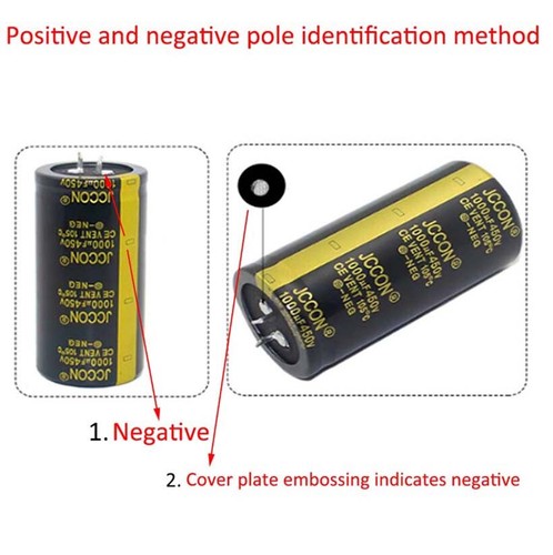 22000uF 100V Snap-in Electrolytic Radial Capacitors 100V 22000µF 4-Pin 40x100mm - Picture 4 of 4