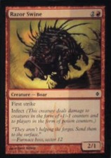 Razor Swine - New Phyrexia: #92, Magic: The Gathering Lp R173