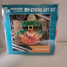 Leprechaun String Art Kit - Do It Yourself Kit by Strung By Shawna