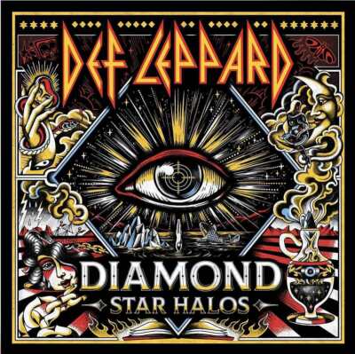 DEF LEPPARD DIAMOND STAR HALOS (CD) DELUXE ltd Edition Digipak. Brand New Sealed