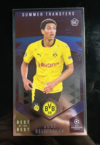 Jude Bellingham Silver Rookie Best Of The Best Soccer BVB Card