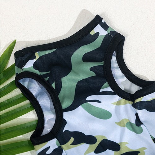 Pet Vest Puppy T Shirt Comfortable Pet Clothes Pet Supplies Camouflage Cute - Picture 14 of 19