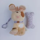 1986 VTG Cabbage Patch Kids CPK Pet Dog 7" Plush with Bone Excellent Condition