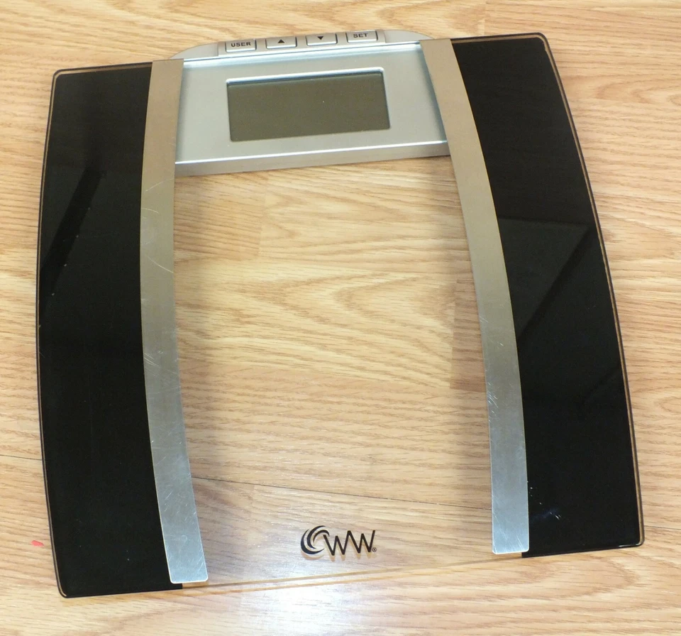 Conair (WW78N) Weight Watchers Glass Body Fat Analysis Scale Only **READ** - Image 2 of 4