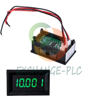 Green LED 5 Digit DC 0-4.3000-33.000V Digital Voltmeter Voltage Meter Car Panel