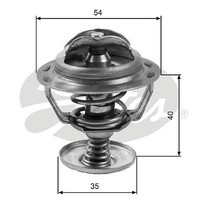 Gates TH06082G1 Thermostat, KÜHlmittel FÜR Ford Ford Africa Ford Asia & Oceania