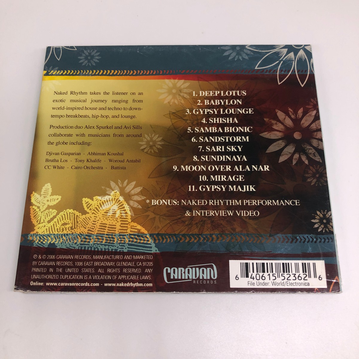 Frequency [Digipak] by Naked Rhythm (Worldbeat) (CD) | eBay