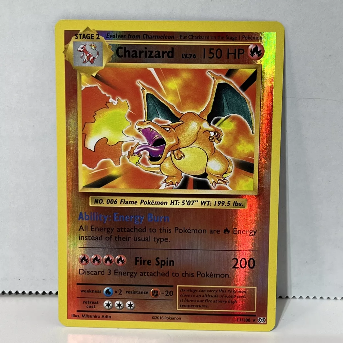 Charizard - XY Evolutions - 11/108 - Holo - Pokemon