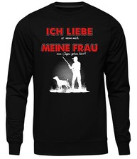 Maglione Uomo Amo Mia Donna Caccia | Cacciatore Forestale Selvaggio Regione Tempo Libero