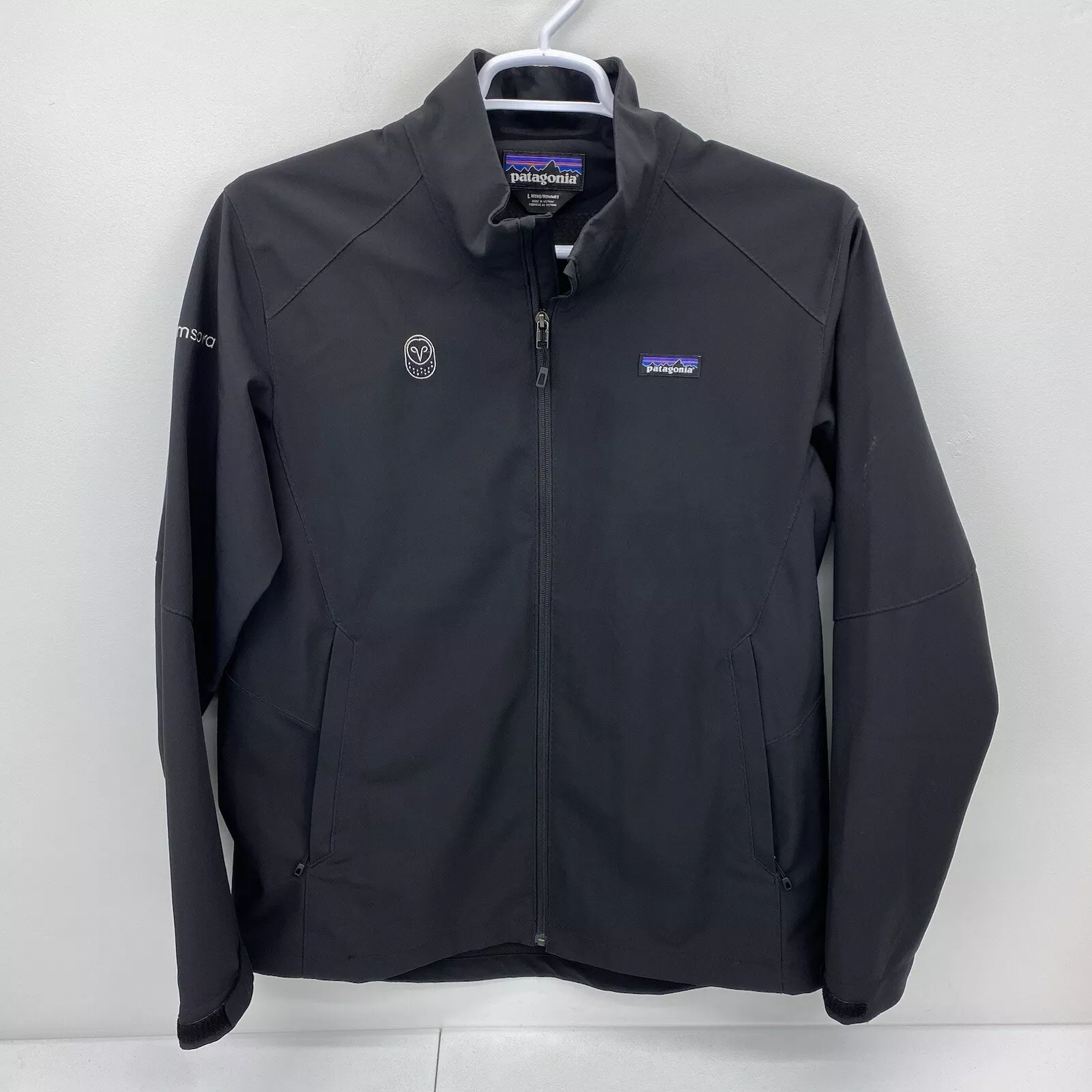 patagonia adze full zip soft shell hiking gorp premium jacket