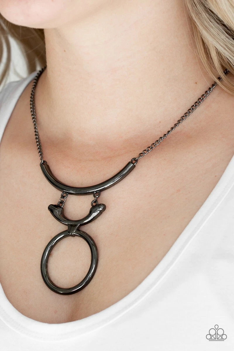 Walk like an egyptian black necklace paparazzi deals