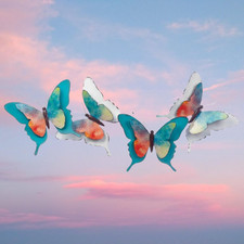 Download Metal 3d Watercolor Butterfly Wall Decor For Sale Online Ebay