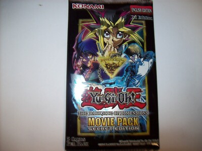 X1 Sealed Booster Pack Dark Side Of Dimensions Movie Pack Secret Edition IST Ed