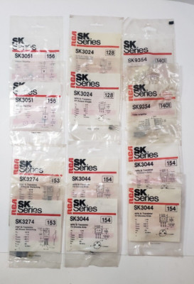 RCA SK Series Vintage Electronic Parts Lot of 12