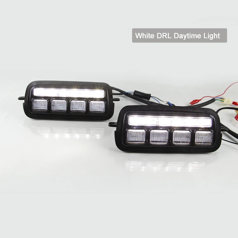 Дневные ходовые огни светодиодные противотуманные фары сменный бампер для LADA NIVA 2016-19 - Изображение 4 из 4