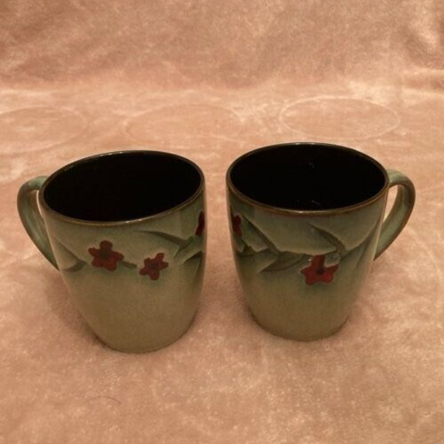 GREAT DEAL! FREE SHIP! TWO (2) MIKASA "Briar Rose: Mugs by Mikasa Gourmet Basics - Picture 4 of 8