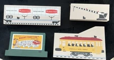 Lionel Trains - Vintage Wooden Signs Shelf Sitters by Cat’s Meow