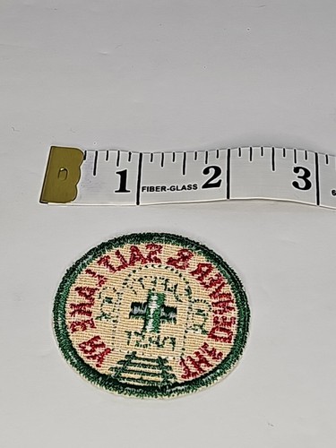 Vintage DENVER & SALT LAKE RAILWAY Patch (Zug Eisenbahn Eisenbahn) - Bild 2 von 2