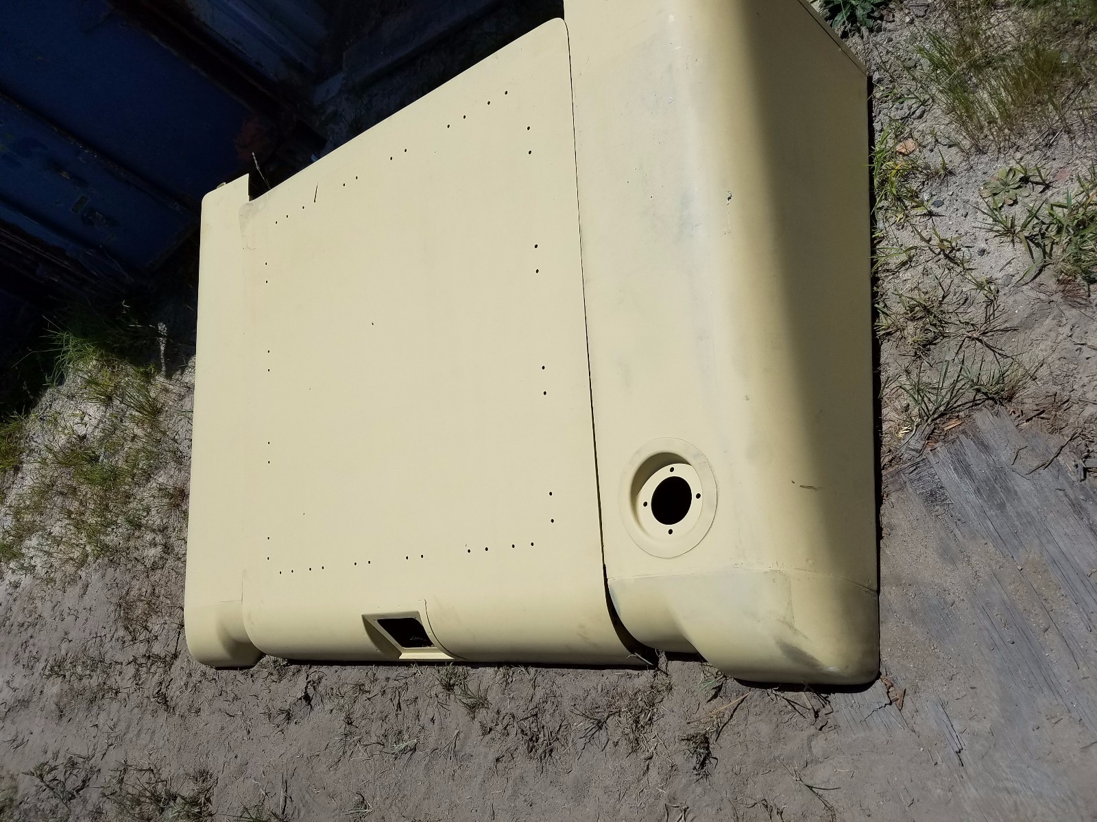 HMMWV HUMVEE HUMMER M998 TAN SLANTBACK Hard Top Rear Hatch and LH+RH ...