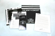 VINTAGE CANON F-1 CONCEPT' DEALER READING PACK, RARE COLLECTABLE